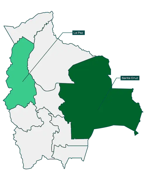 Operador logístico en Bolivia