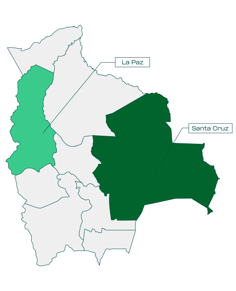 Operador logístico en Bolivia